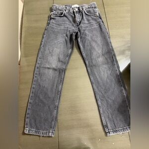 Zara kids black faded jeans, size 9, but runs small